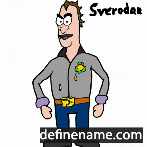 Svenhard cartoon