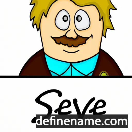 cartoon of the name Svenne