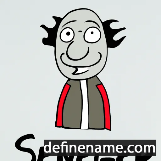 cartoon of the name Svenung