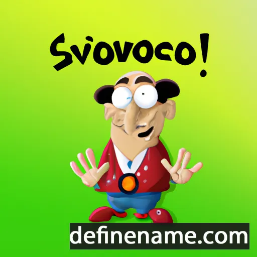 cartoon of the name Svilokos