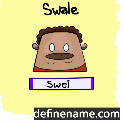 cartoon of the name Swale