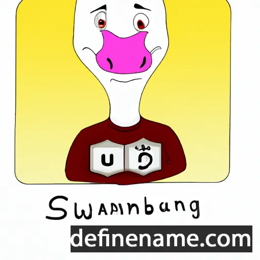 Swanaburg cartoon