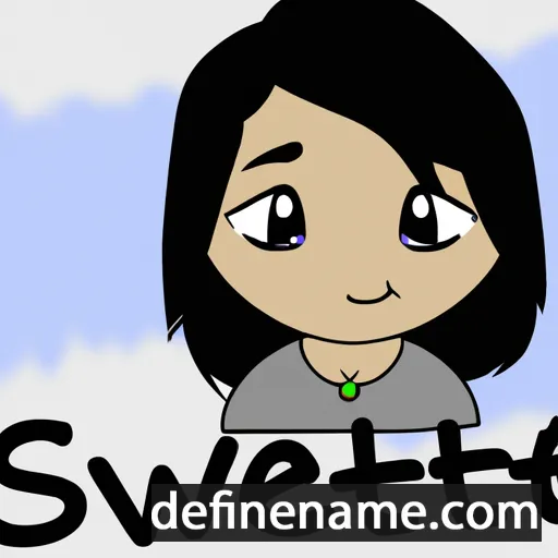 cartoon of the name Swatee