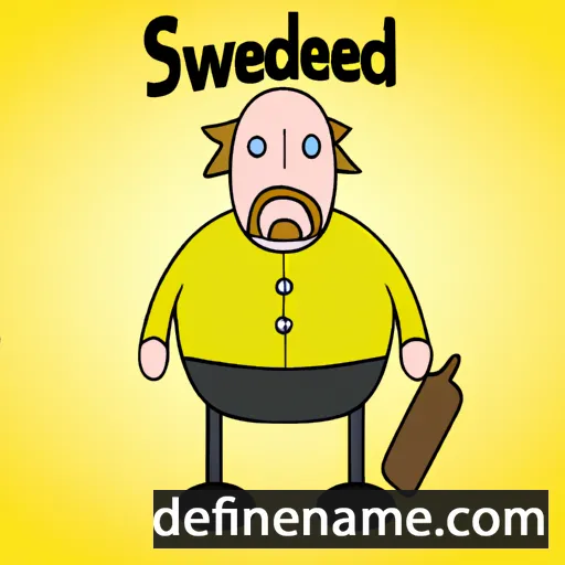 cartoon of the name Swede