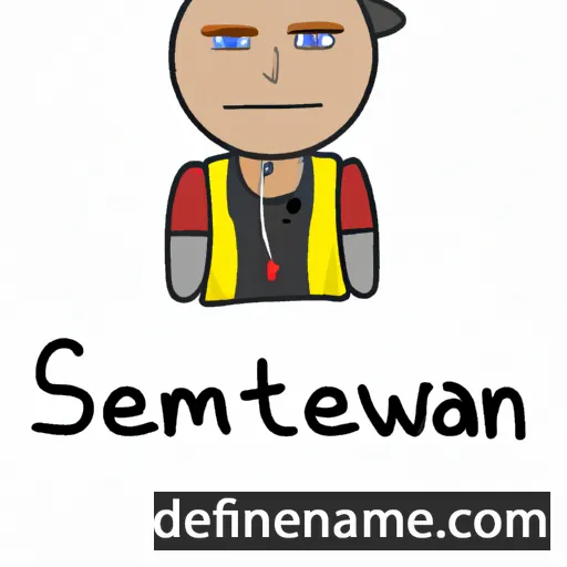 cartoon of the name Sweteman