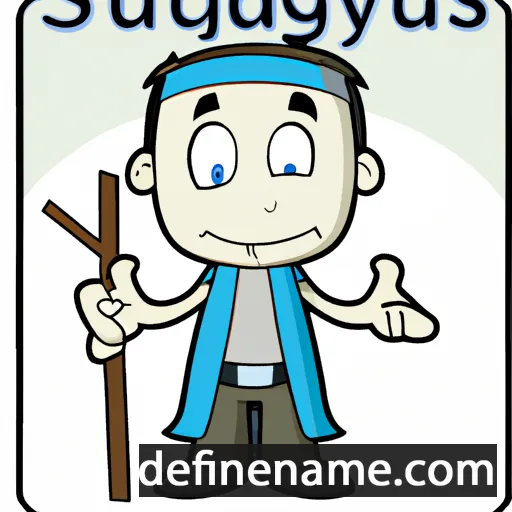 Syagrius cartoon