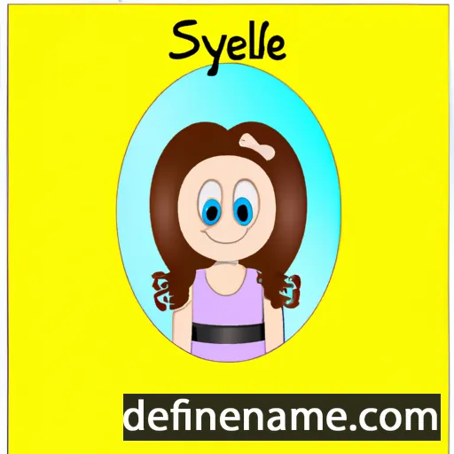 cartoon of the name Sybelle