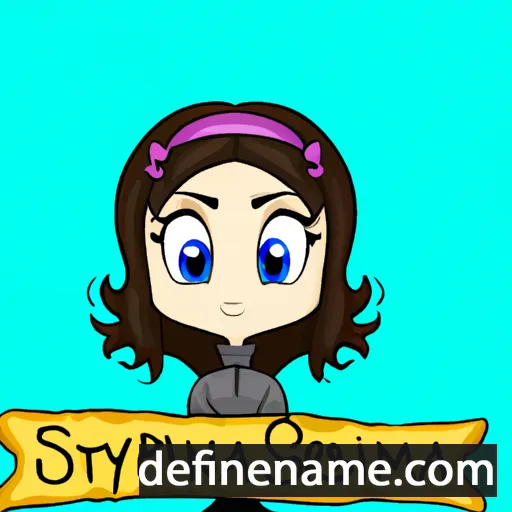 cartoon of the name Sybrina