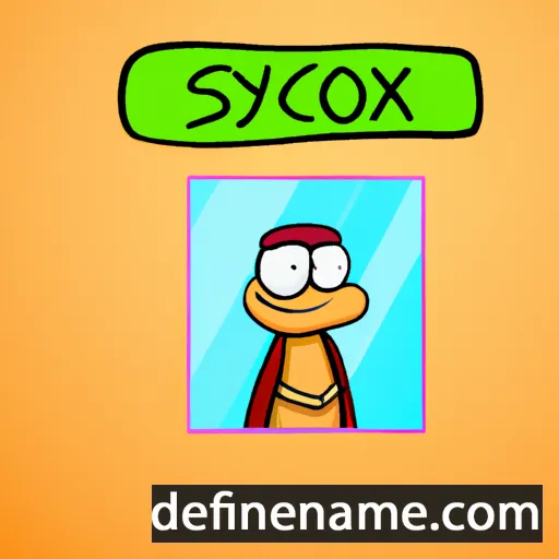 cartoon of the name Sycorax