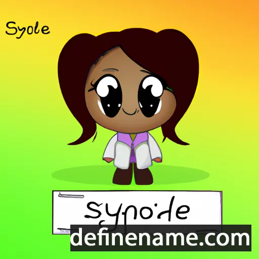 Sydonie cartoon