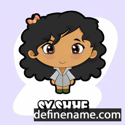 Syesha cartoon