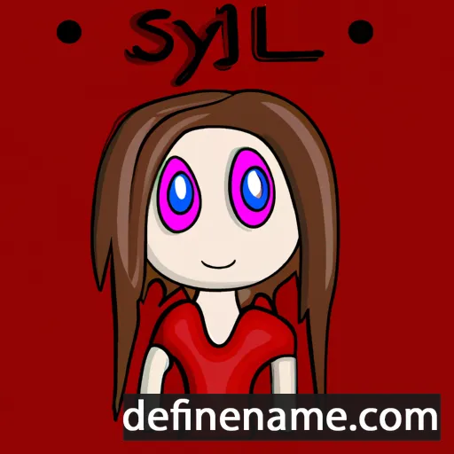 cartoon of the name Syl