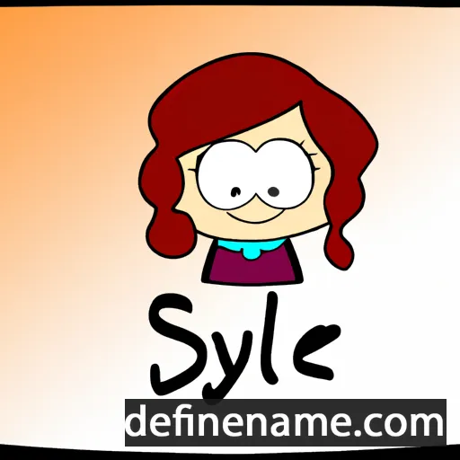 Sylée cartoon