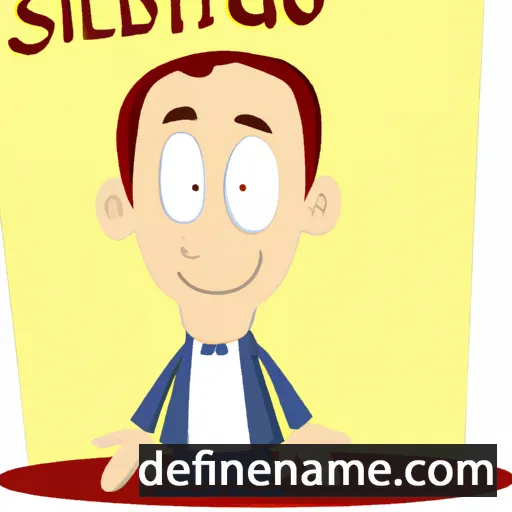 cartoon of the name Sylidio