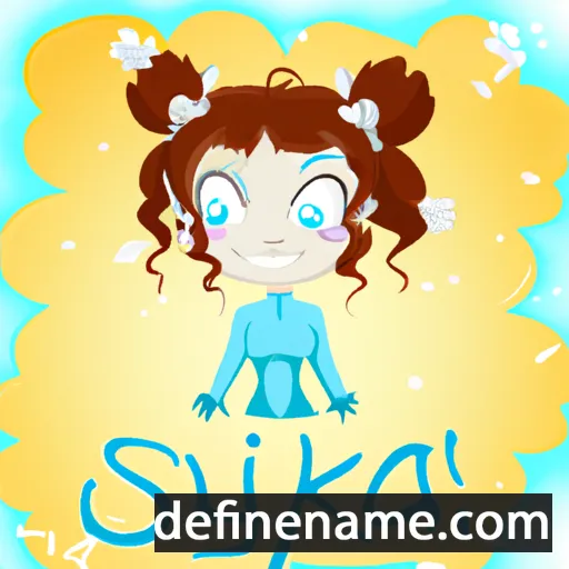 cartoon of the name Sylka