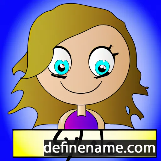 cartoon of the name Sylke