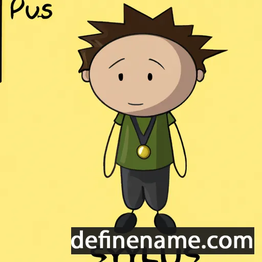 cartoon of the name Sylus