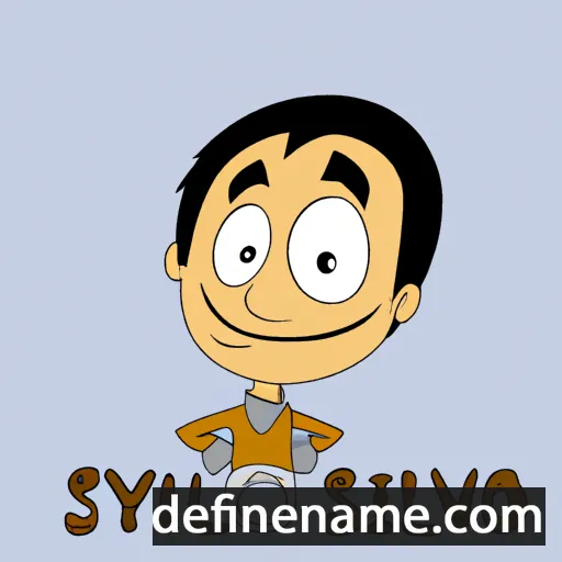 cartoon of the name Sylvio