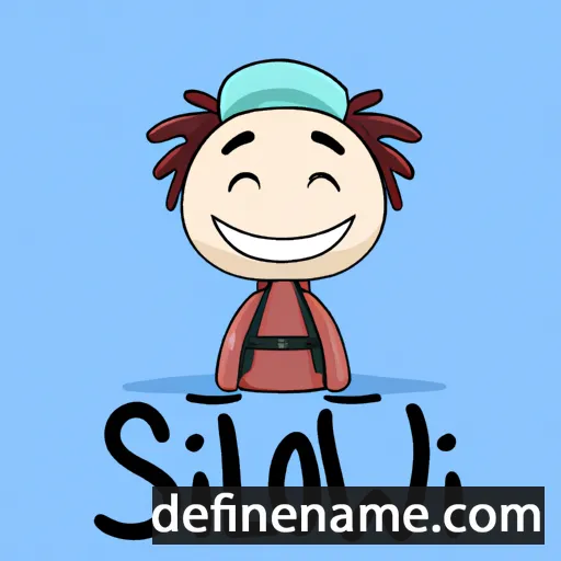 cartoon of the name Sylwijo