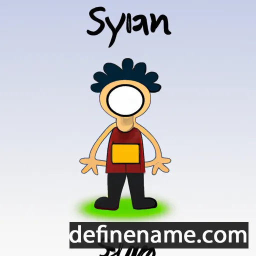 Syman cartoon