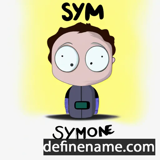 Syméón cartoon