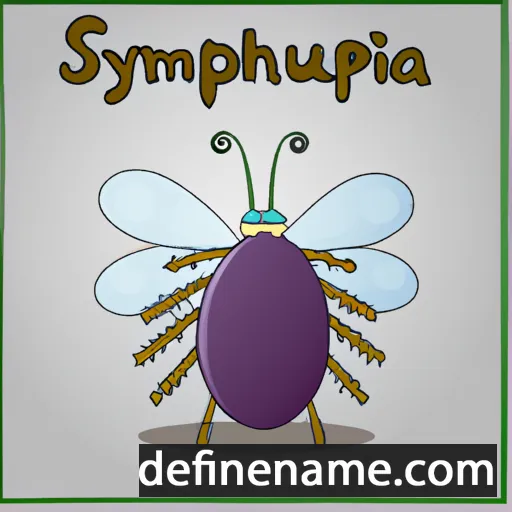 cartoon of the name Sympherusa