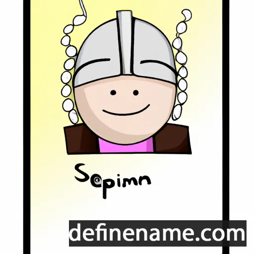 cartoon of the name Symphorin