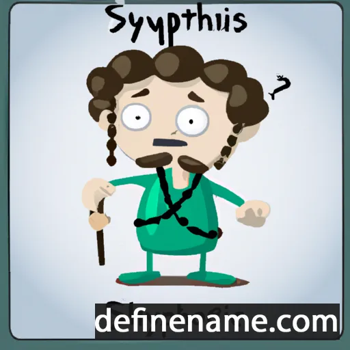 cartoon of the name Symphoros