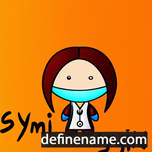 cartoon of the name Syndi