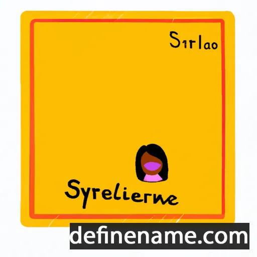 Syrlene cartoon