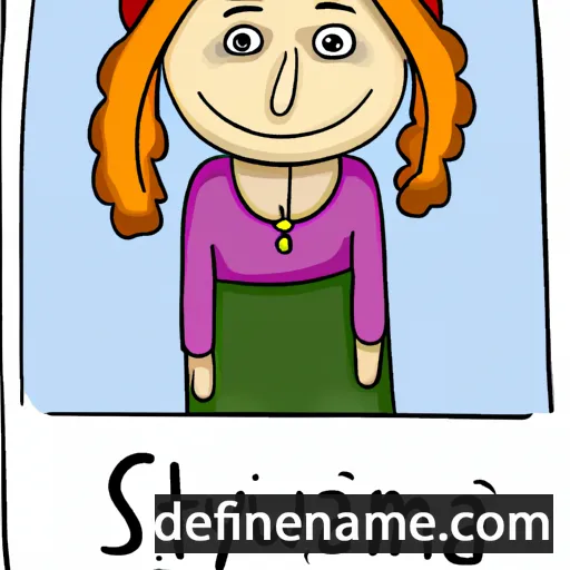 cartoon of the name Syszczyna