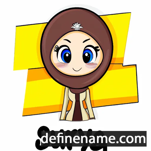 cartoon of the name Syura