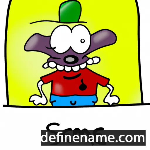 cartoon of the name Szemere