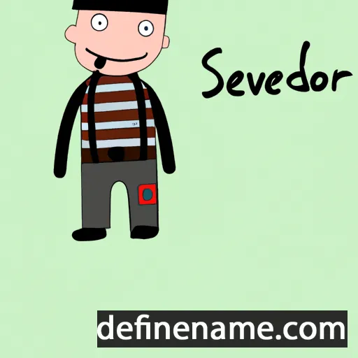 Szeveréd cartoon