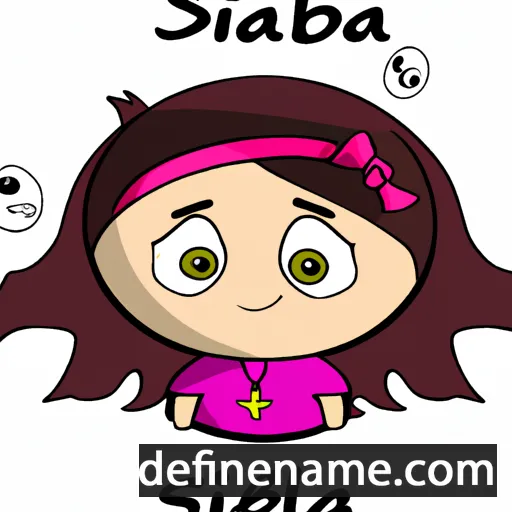 cartoon of the name Szibella