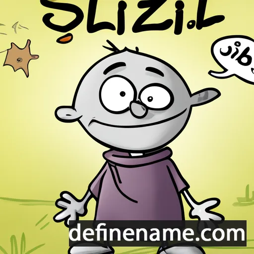 cartoon of the name Szibill