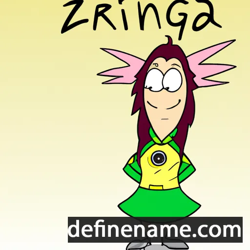 Sziringa cartoon