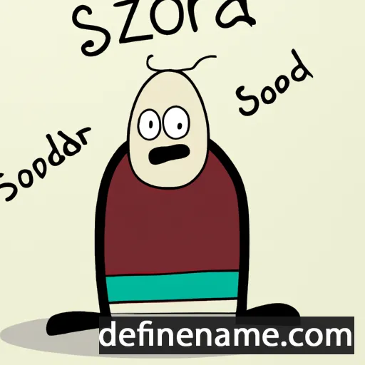 Szórád cartoon