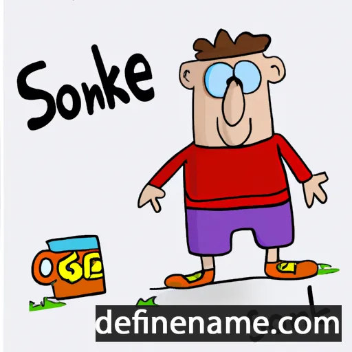 Szörénke cartoon