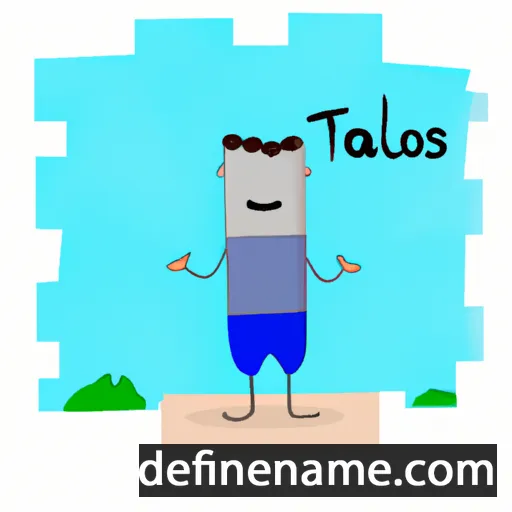 cartoon of the name Táltos