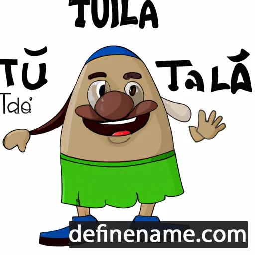 Tâluaĸ cartoon