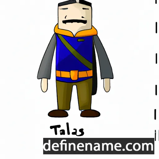 Tālis cartoon