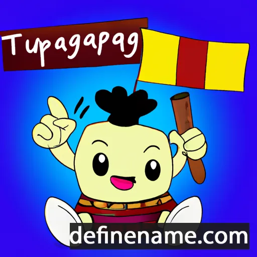 cartoon of the name Tagumpay