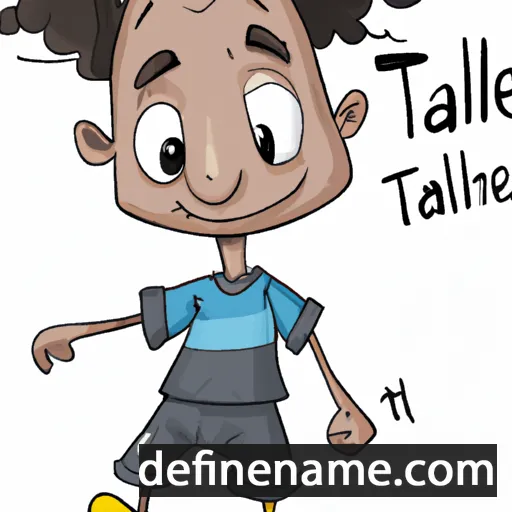 Tahiel cartoon