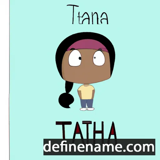 Tahina cartoon