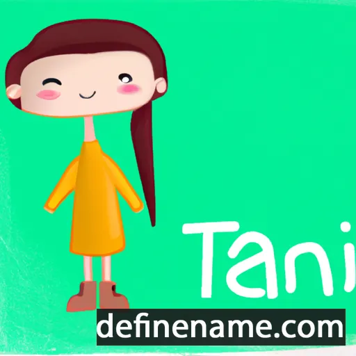 Taíni cartoon