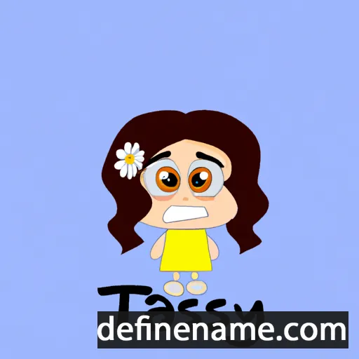 cartoon of the name Taísy