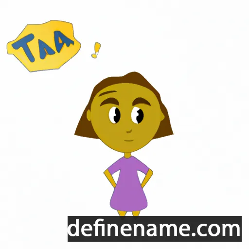 Taia cartoon