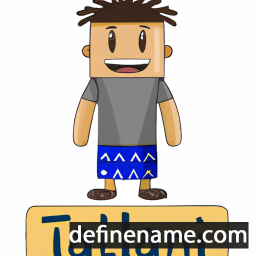 cartoon of the name Taianui