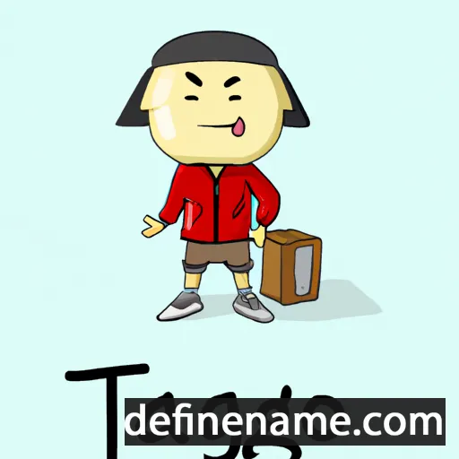 cartoon of the name Taiguo